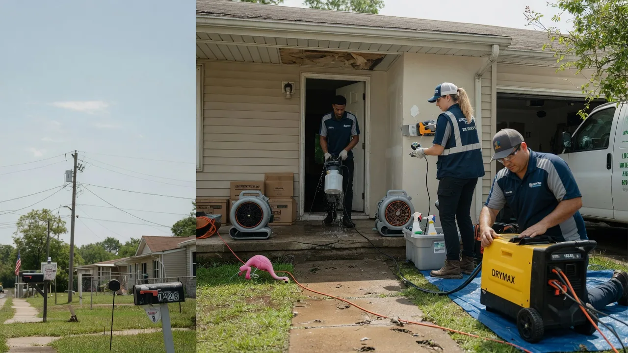 Storm Damage Water Removal in Bourg, LA near me